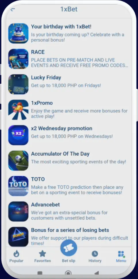 Promotions